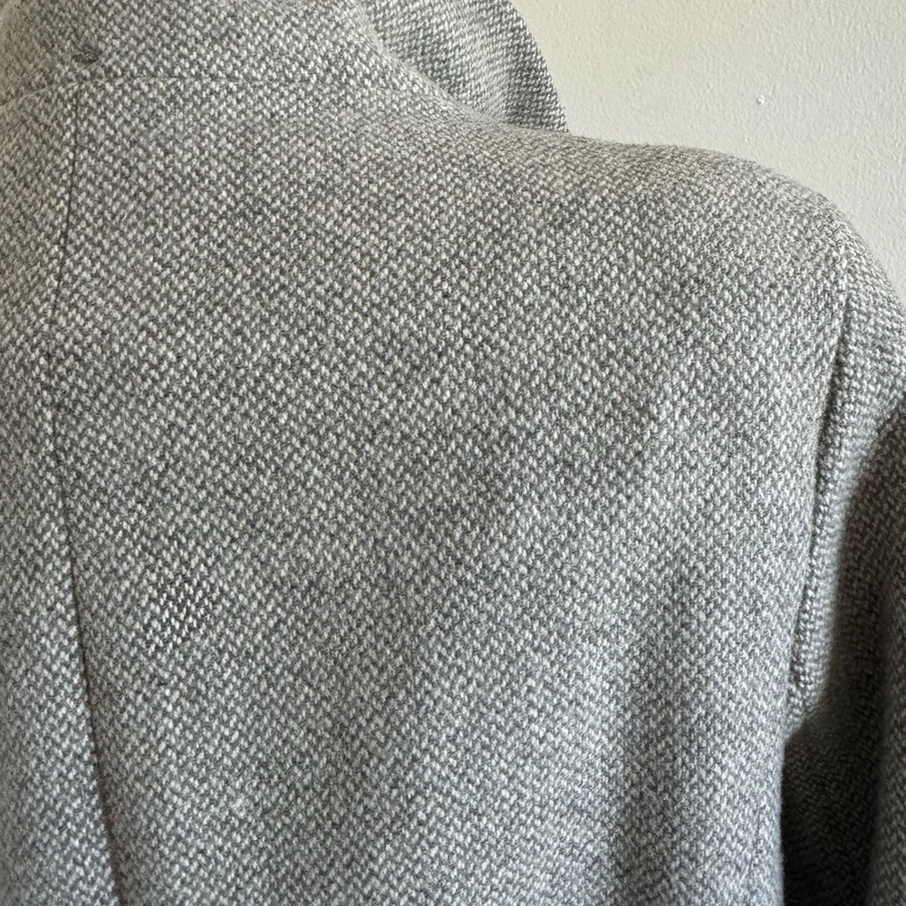 LAUREN by Ralph Lauren Gray Zipper Jacket - Picture 10 of 17